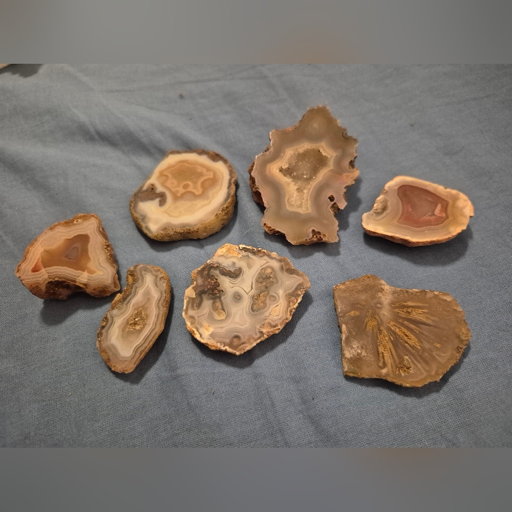 Hand Cut Agate Geode